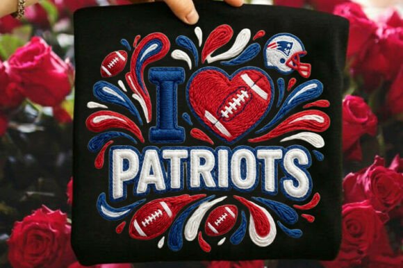 America I Love Patriot Sublimation Graphics