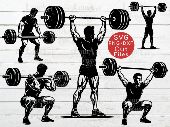 Bodybuilding Fitness Deadlift Gym Sport Graphics
