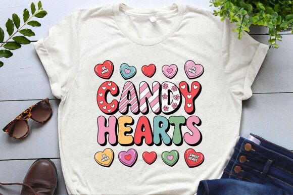 Candy Hearts Valentine’s Day Graphics
