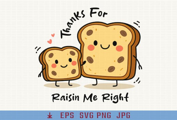 Funny Mother's Day Mama Mom Pun Raisin Graphics