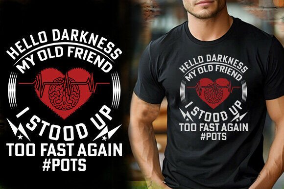 HELLO DARKNESS MY OLD FRIEND I STOOD UP Graphics