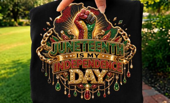 Juneteenth is My Independence Day Shirt Graphics
