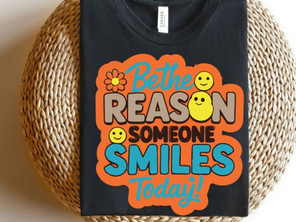 Retro Smiley Quote Shirt Graphics