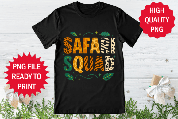 Safari Animal Lover Safari Squad Shirt