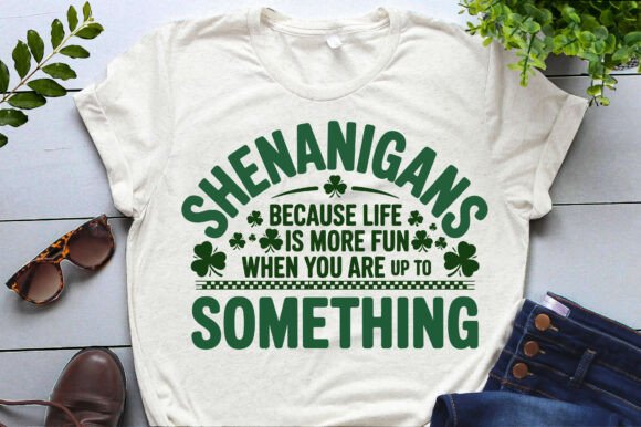 Shenanigans St Patrick’s Day Quote Png Graphics